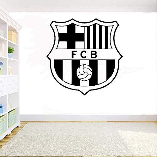Wandaufkleber Dekoration 57 Cm * 57 Cm Football Club Barcelona Vinyl Wandaufkleber Für Kinderzimmer Schlafzimmer Wohnzimmer Roomremovable Home Decor Art Dekoration Wandtattoos
