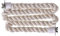 Sisal Rope Zig Zag Parrot Perch - Extra Large
