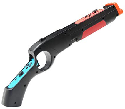 Game Gun Controller Kompatibel mit Nintendo Switch Shooting Games, Games Gun Hand Grip für Nintendo Switch