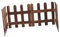 DOITOOL Staccionata in Legno in Miniatura Staccionata da Giardino Staccionata da Giardino per Albero di Natale Decorazione per Feste di Matrimonio (120X30 Cm)