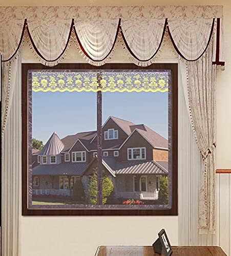 Rete autoadesiva per finestra con banda magnetica per gatto/mosche, rete anti-zanzara, rete per insetti e insetti, facile installazione senza foratura