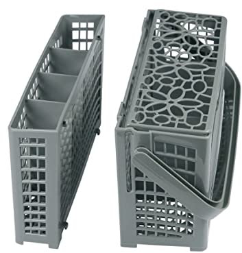 Universale 2 in 1 Cestello Per Posate Per Tutte le Lavastoviglie Whirlpool Hotpoint AEG Ariston Bosch Beko Brandt Candy Dishlex Indesit LG (23 x 8,5 &4,5 x 13,5cm)