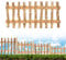 BooGardi Beeteinfassung Holz · viele Größen · Höhe 60cm x Breite 100cm · Gartenzaun für Beetumrandung · natürliche Rasenkante · Lattenzaun Haselnuss Eyecatcher