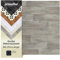 Primaflor PVC Bodenbelag Meterware - TURIN, Eiche grau 619M, 2,00m x 0,50m, Vinyl-Boden in Holzoptik für Küche, Wohn- und Badezimmer, Hochwertige Auslegware, Anti-Rutsch Oberfläche