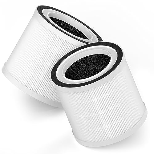 Breabetter BreEVA A1 True HEPA Ersatzfilter, kompatibel mit TCL Luftreiniger BREEVA A1/A1W, Teilenummer Breeva A1F (2er-Pack)