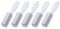5 Pcs Nail Art Dust Clean Brush, Plastic Long Handle Fingernail Cleaning Scrubbing Brushes, Nail Cleaning Brushes for Home & Salon Use (White)