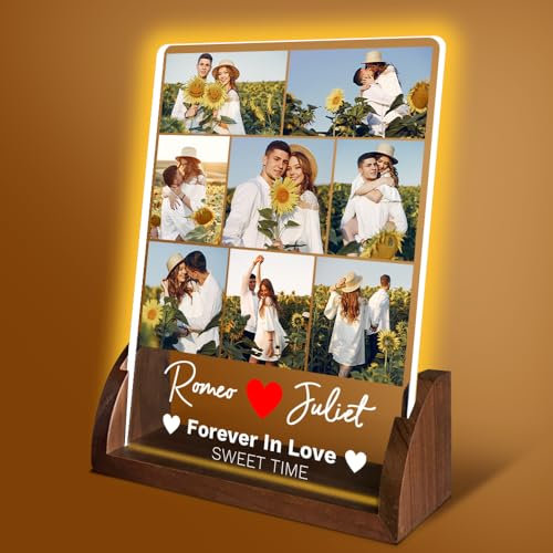 YINYIFANS Individualisiertes Spotify-Schild, unvergessliche romantische LED-Lampe, einzigartiges Valentinstagsgeschenk, Geschenke für Paare, personalisierte Geschenke für sie/ihn(Stil 5)