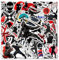 LYLSDSB Ninja Aufkleber 50 Stück Vinyl Funny Coole Aufkleber für Skateboard Laptop Gepäck Telefon Gitarre Scrapbook Motorrad Auto,Wasserfeste Japanese Ninja Sticker für Erwachsene Mädchen Jugendliche