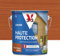 V33 Vernice per legno esterno in pino di oregon satinato, alta protezione 8 anni, alta resistenza idrorepellente e UV, resistente alle variazioni del legno, Ecolabel, resina di origine vegetale, 2,5 l