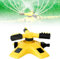 Garden Sprinkler, Automatic Lawn Water Sprinkler, Sprinkler 360° Rotation Attachment for Garden Hose, 3 Arms Adjustable Water Sprinkler System for Lawn Watering Garden Plants Lawn Irrigation (1)