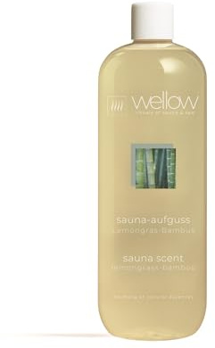 Sauna-Aufguss Saunaduft Lemongras-Bambus 1000 ml | Natürlich & mit ätherischen Ölen | Ergiebig | Made in Germany