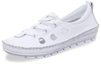 Gemini Damen Slipper weiß