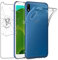 ebestStar - Hülle für Wiko Jerry 4, Silikon Handyhülle Cover, Klar TPU Schutzhülle, Slim Handy Case, Transparent + Panzer Schutz Glas