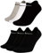 Nike Socken 6 Paar Sneakersocken Füßlinge Socken SX7690,3 Paar Bunt 3 Paar Schwarz,42-46