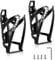 QINIFIFY Bike Water Bottle Cage, 2 Pack Lightweight Bike Bottle Holder Strong Bicycle Drink Cup Holders Cycling Kettle for Road, Mountain and Kids Bikes