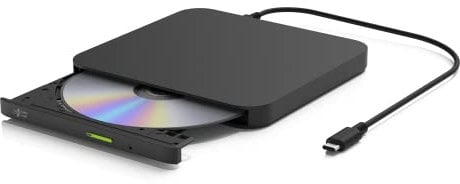 Hitachi LG GP96Y Letttore CD DVD Esterno, Masterizzatore USB C per Android, Portatile Drive per PC (Windows, Mac, Fire)