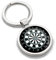 Biomar Labs® Schlüsselanhänger Metall Keyring mit Geschenkbox Autoschlüssel Geschenk Metall-Schlüsselanhänger Schlüsselbund Edelstahl Dart Darts Dartscheibe KK 195
