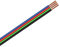 WITTKOWARE Elektronik Flachbandleitung mit farbigen Adern, flexibel (4x0,50mm², Raster 1,8mm, Kabellänge 10m)