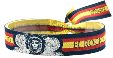 BDM Pulsera Virgen del Rocío, Rociera o Rociero, bandera España