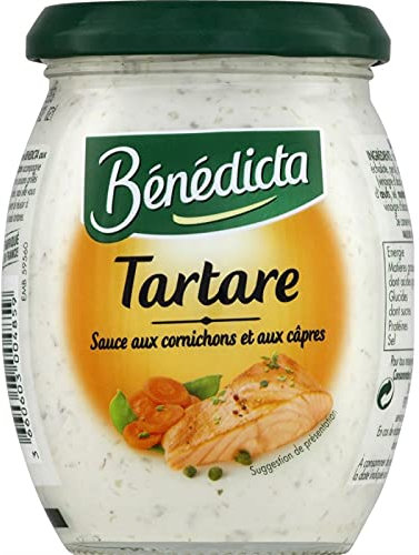 BENEDICTA - Sauce Tartare Bocal 260G - ( Lot De 4 )