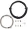 Vitel Cycles Universal Brake Cable Kit Front and Rear Set with Black Housing for Shimano/Sram Mountain | Hybrid | Road Bike