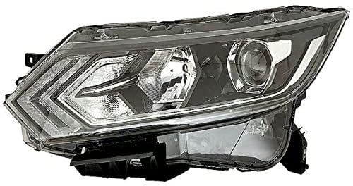 IPARLUX Scheinwerfer Scheinwerfer Rechts LED H9 H11 WY21W Kompatibel mit NISSAN Qashqai II J11, J11