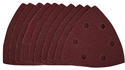 Draper 41812 Delta Sanding Sheets, 93mm, 80 Grit (Pack of 10)