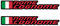 RP GRAFICA Coppia 2 Adesivi Nome Personalizzato Nuovo Stile Varie Dimensioni Auto Moto Cross Kart Gara Rally Stickers