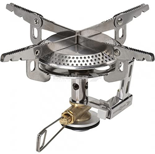 Brunner 0708011N Mini Fornello a Gas Pieghevole per Campeggio, 3000Watt