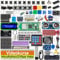 SUNFOUNDER Raspberry Pi Pico W Ultimate Starter Kit con tutoriales en línea, 454 artículos, 117 proyectos, Piper Make y C/C++, MicroPython, (Compatible con Arduino IDE)…