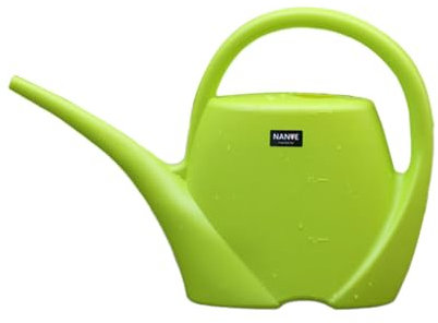 Milageto Annaffiatoio Annaffiatoio per Uso Domestico in PP con Manico Utensili manuali da Giardinaggio Leggeri da 3 Litri Annaffiatoio per Fiori per Piante da, Verde B