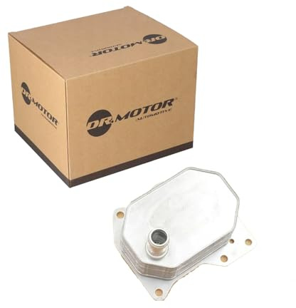 DR.MOTOR AUTOMOTIVE DRM61008 Ölkühler Motoröl Kühler Kompatibel mit FORD Transit Mk6 Kasten V347, V348, FA 1372757 1469718 1704068
