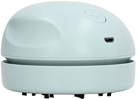 Acouto Desk Vacuum Cleaner, Portable Desktop Vacuum Cleaner Button Switch for Home