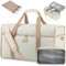 LOVEVOOK Reisetasche Weekender Damen, Große Öffnung Kliniktasche Geburt Wasserdicht Handgepäck Reise Tasche Travel Duffle Bag, Krankenhaustasche Sporttasche für Flugzeug Sport Gym