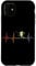Skiing Pulse Line Vintage Ski Heart Line Case for iPhone 11