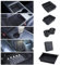 BANKKY 5PCS Accessories for Tesla Model Y 2020-2024: Under Seat Storage Box(Not Fit Tesla Model 3), Center Console Organizer Tray, Car armrest storage box and Cup holder, Hidden Storage Box