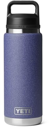 YETI Rambler 26 oz Bottle, Vacuum Insulated, Stainless Steel with Chug Cap, Moon Dust
