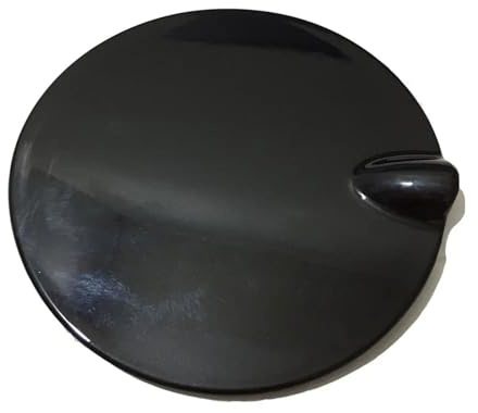 Szwaldaper Auto lackiert Tankdeckel Deckel Gasonline Öl Öleinfüllklappe Benzin, for Ford, for Focus 2 MK2 MK3 Tuning-Zubehör Auto-Tankdeckel(Black)