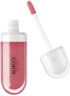 KIKO Milano Kissable Lip Volume Plumping Lip Cream - Teinte 03 Bloomberry | Soin des Lèvres | Effet Volume | Couleur Naturelle | Longue Tenue