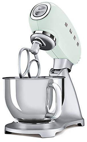 Smeg SMF01PBUK 50's Retro Style Food Mixer - Pastel Green