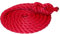 Tauwerk 10mm - Farbe: rot 3-litzig gedreht Leine Schnur Festmacher Rope Tau Seil Allzweckseil Reepschnur Lirolen-Tauwerk PP-Multifil, 3-schäftig gedreht (Länge 10mtr.)