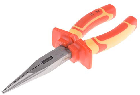 RS PRO Spitzzange, gebogen 200 mm VDE