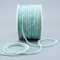 finemark 80 m x 3-4 mm Wollkordel HELLBLAU Wolldocht Kordel 100% Wolle Filzband Dekoband Schleifenband Geschenkband Filzkordel Wollschnur Wollband Bastelwolle