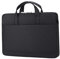 Cicilin Sacoche pour Ordinateur Portable 15.6 Pouces Sac à Bandoulière Multifonctionnel Sac à Main Housse de Protection Pochette PC Portable Hommes/Femmes/Affaires Noir