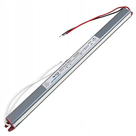 LumenTEC 12V DC LED Trafo, LED Transformator / 60W 5A IP67/ Transformator 230V (AC) auf 12V (DC), für LED Streifen, SLIM (IP67 60W)