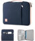 Dadanism 9-11 Borsa da Trasporto per Tablet con Maniglia per iPad 10a Gen 10,9, iPad (A16) 11, iPad Pro 11,iPad Air 11,iPad 9/8/7a Gen 10,2,iPad Air 5/4 10,9,Galaxy Tab A9+ Plus 11,Indaco&Rosa