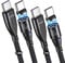 USB C to USB C Super Fast Charging Magnetic Charging Data Cable, VAFOTON Type C 100W 20V/5A PD Magnetic Phone Charger Cable[2 Pack 1M/1.8M] for MBook Pro 2021,Pad Pro, Samsung Galaxy S22/S21/S20+Ultra