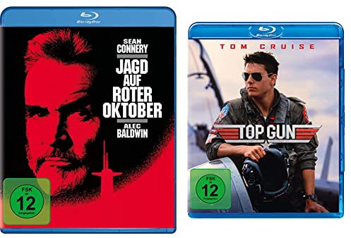 Jagd auf Roter Oktober [Blu-ray] & Top Gun [Blu-ray]