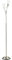 HOMCOM 3-Light Upright Floor Lamps for Living Room, Modern Standing Lamp for Bedroom with Steel Base, (Bulb not Included), Silver