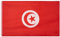 MUWO Flagge Nations Together 90 x 150 cm Nationalmanschaften, doppelseitige Gartenflagge, wetterfeste Fanflagge, Fußballflagge Polyester Länderfagge Deutschland mit Ösen (Tunesien)